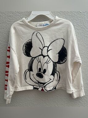 Zara Disney Minnie Mouse Shirt